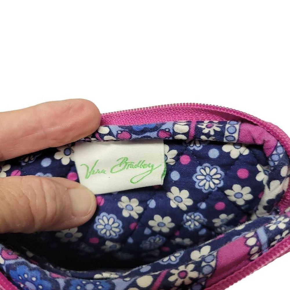 Vera Bradley Boysenberry~Purple Paisley~Mini Hipster Crossbody - Picture 7 of 8